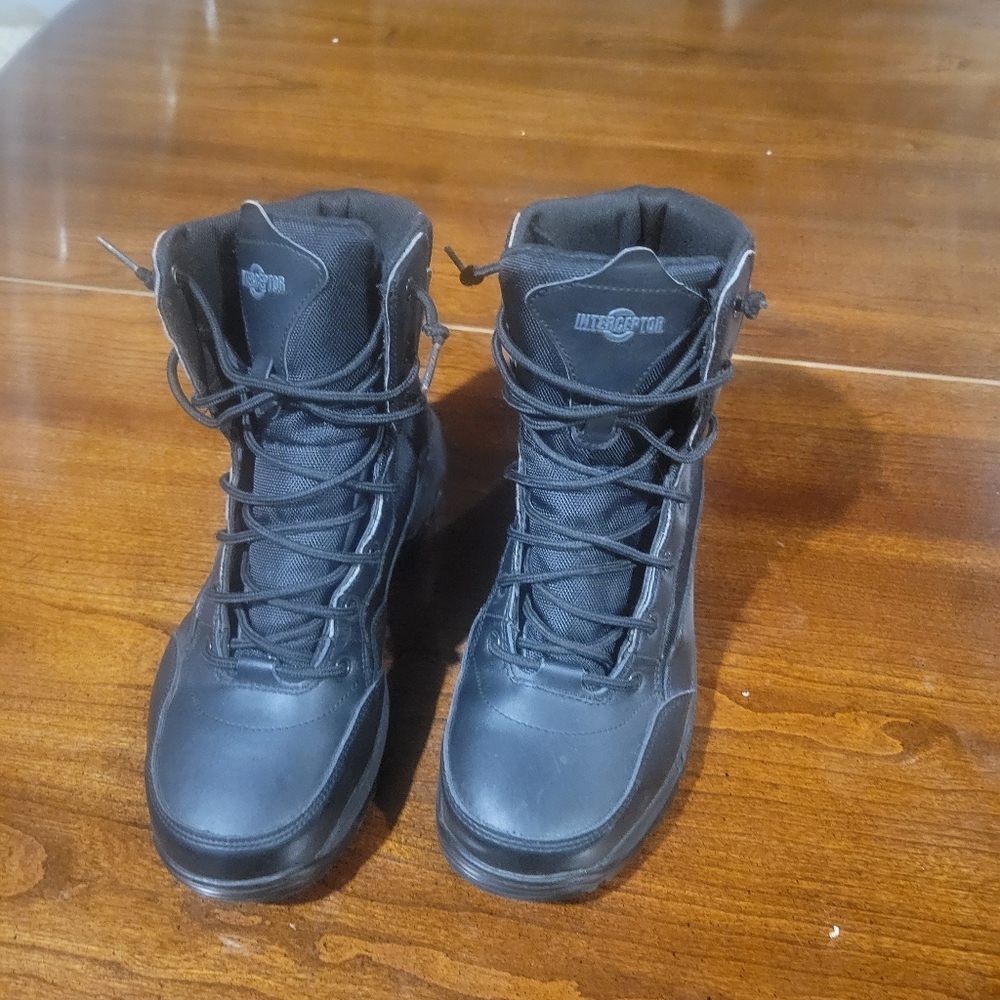 Interceptor M In Force Men’s Size 9 Work Boots Slip Resistant Steel Safety Toe